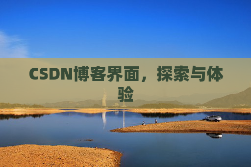 CSDN博客界面,探索与体验